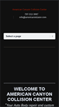 Mobile Screenshot of americancanyoncollision.com